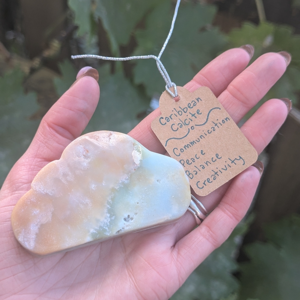 Caribbean Calcite Cloud Stone